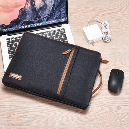 Water-Resistant Laptop Sleeve Case with Handle for 13-13.3 Inch Devices, Compatible with MacBook Air, Surface Book, Lenovo Flex 6, ThinkPad L380/X380 Yoga, X1 Carbon, HP EliteBook 830 G5, Dell Inspiron 14, and ASUS ZenBook UX330UA