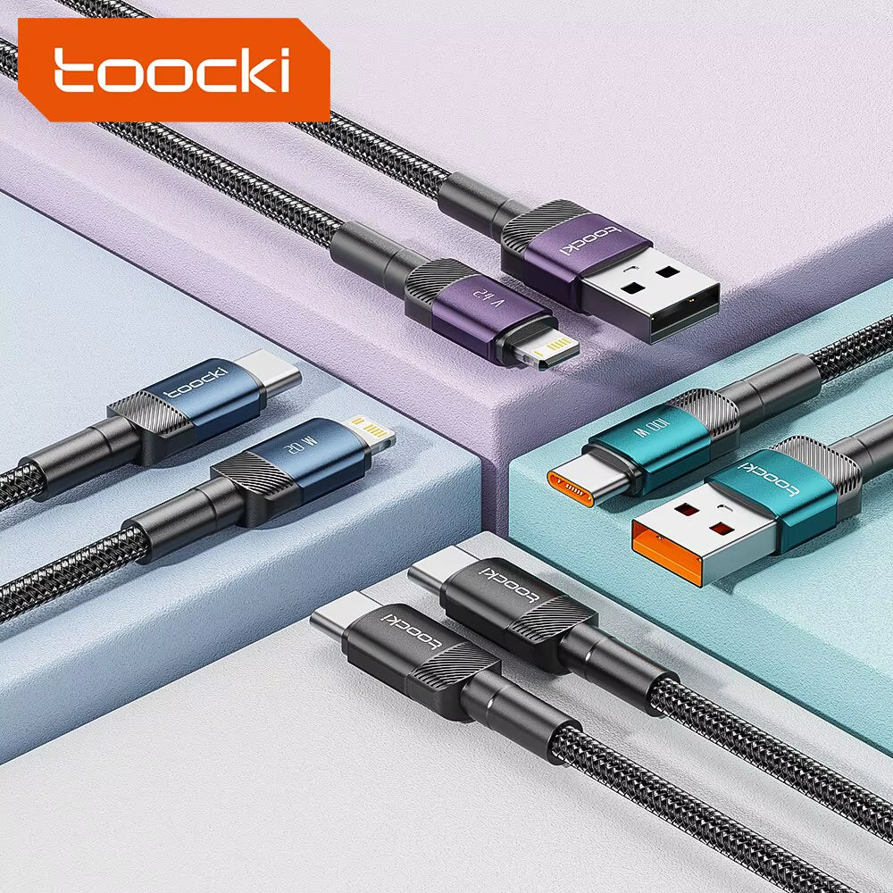 USB Type-C Fast Charging Cable for iPhone 15/14/13/12/11, Huawei P40/P30, Realme, Oppo, OnePlus, and Power Banks