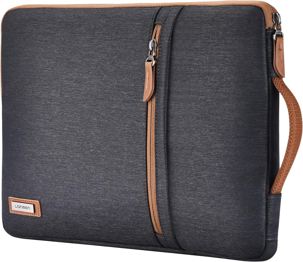 Water-Resistant Laptop Sleeve Case with Handle for 13-13.3 Inch Devices, Compatible with MacBook Air, Surface Book, Lenovo Flex 6, ThinkPad L380/X380 Yoga, X1 Carbon, HP EliteBook 830 G5, Dell Inspiron 14, and ASUS ZenBook UX330UA