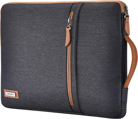 Water-Resistant Laptop Sleeve Case with Handle for 13-13.3 Inch Devices, Compatible with MacBook Air, Surface Book, Lenovo Flex 6, ThinkPad L380/X380 Yoga, X1 Carbon, HP EliteBook 830 G5, Dell Inspiron 14, and ASUS ZenBook UX330UA
