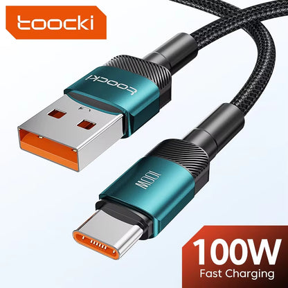 USB Type-C Fast Charging Cable for iPhone 15/14/13/12/11, Huawei P40/P30, Realme, Oppo, OnePlus, and Power Banks